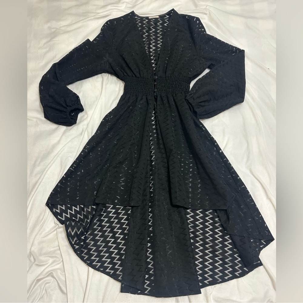 Black witchy coat